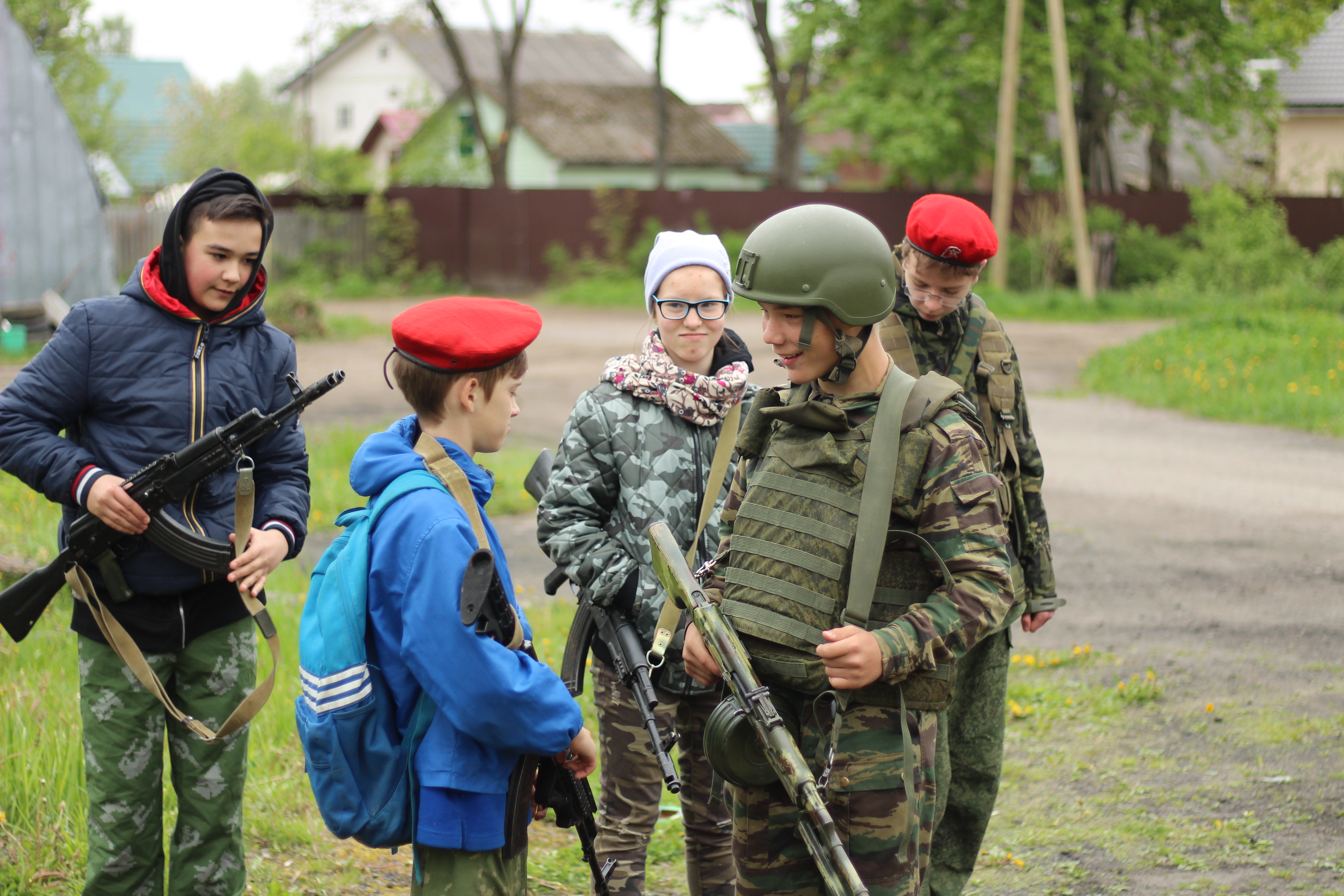 ВОЕННО-ПАТРИОТИЧЕСКИЙ КЛУБ «РАТОБОРЕЦ»: Военно-тактическая игра 